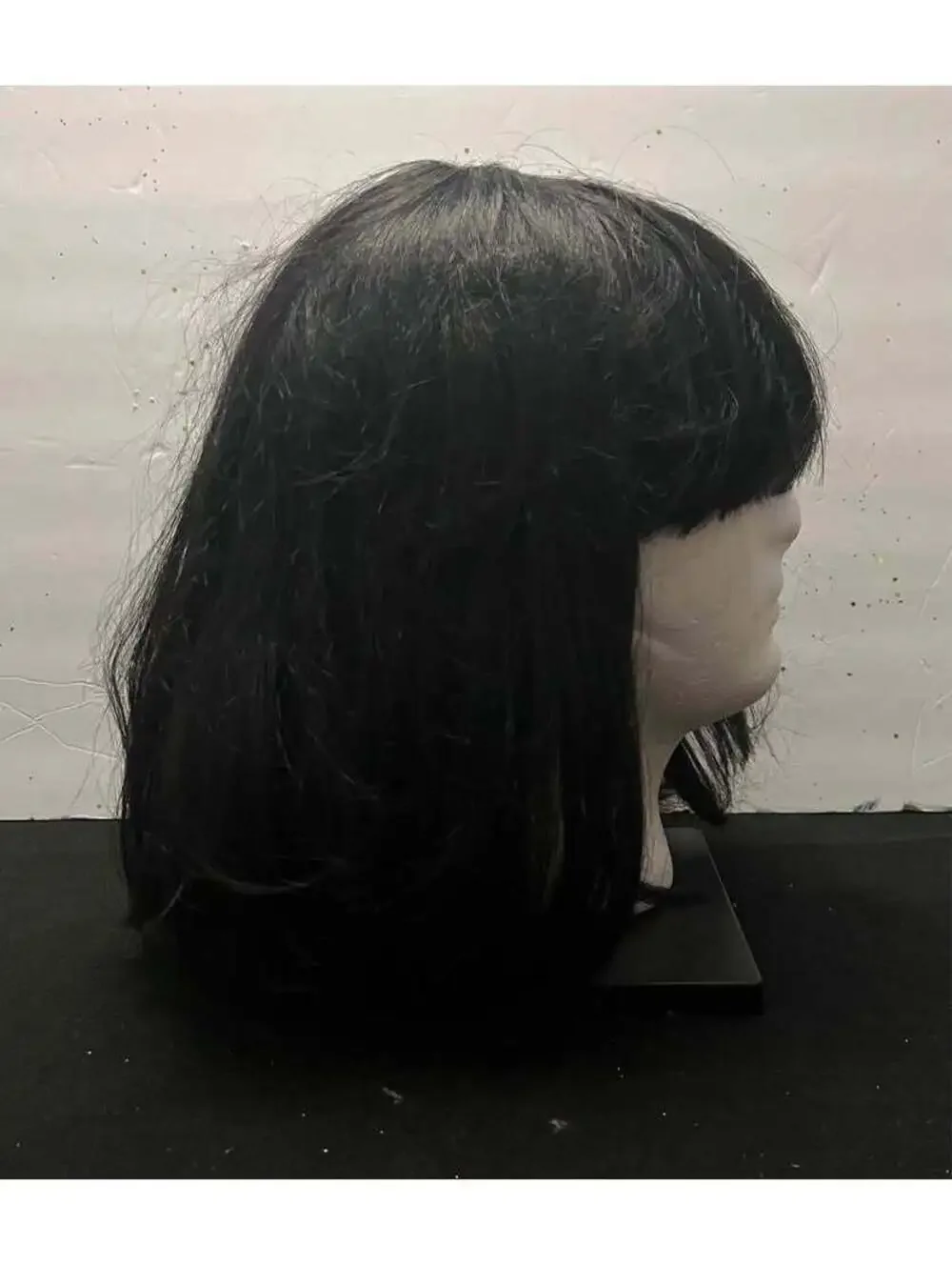 Black Bob Wig with Bangs